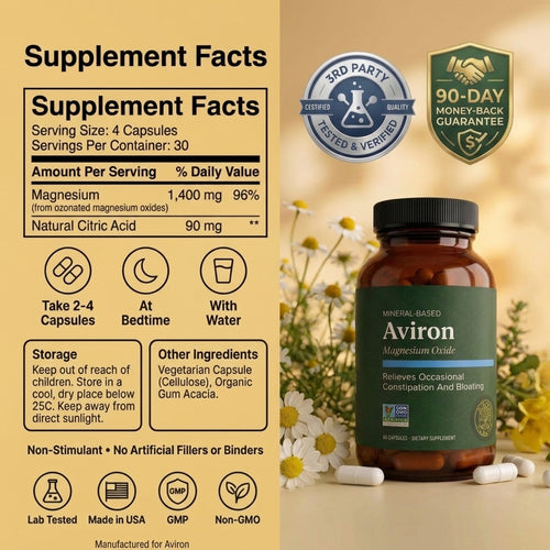 AVIRON™ BowelRelief